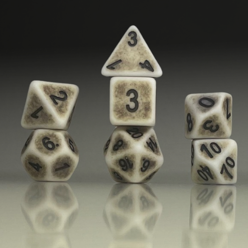 RPG Dice Set – Ancient Parchment