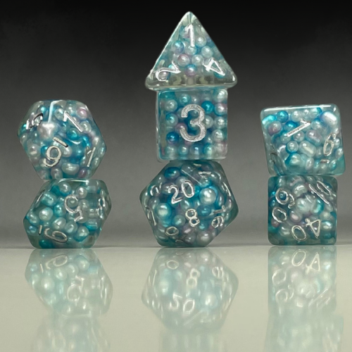 RPG Dice Set – Arctic Shard