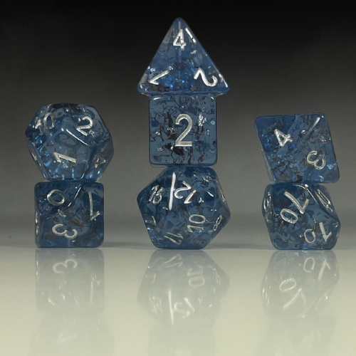 RPG Dice Set – Frostbound Tide