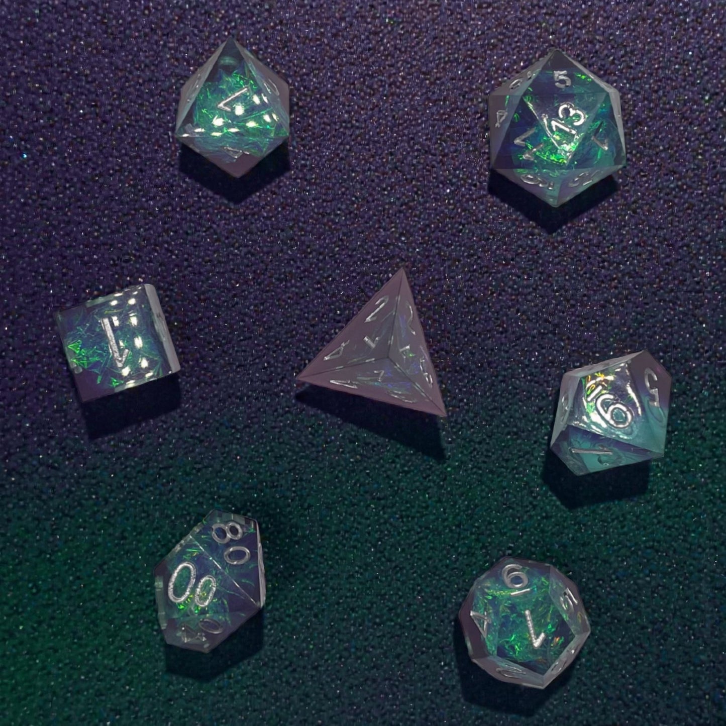 RPG Dice Set – Aether Bloom
