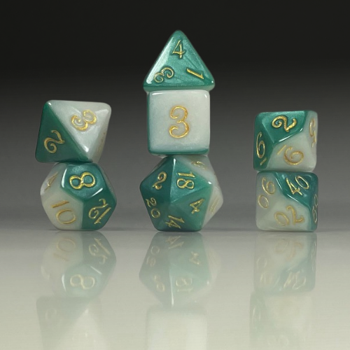 RPG Dice Set – Jade Horizon