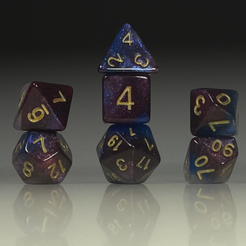 RPG Dice Set – Midnight Reliquary
