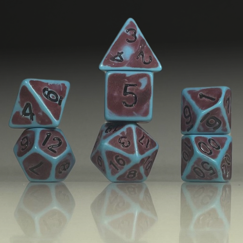 RPG Dice Set – Arcane Patina
