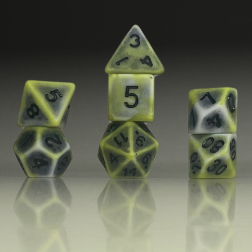 RPG Dice Set – Venom Veil