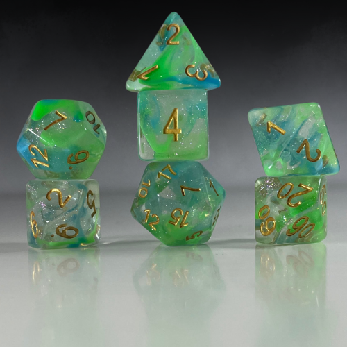 RPG Dice Set – Northern Lights