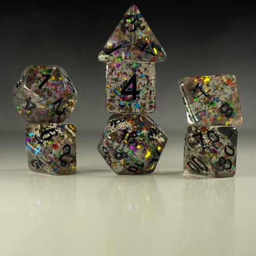RPG Dice Set – Chromatic Burst