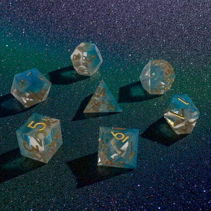 RPG Dice Set – Tempest Sigil